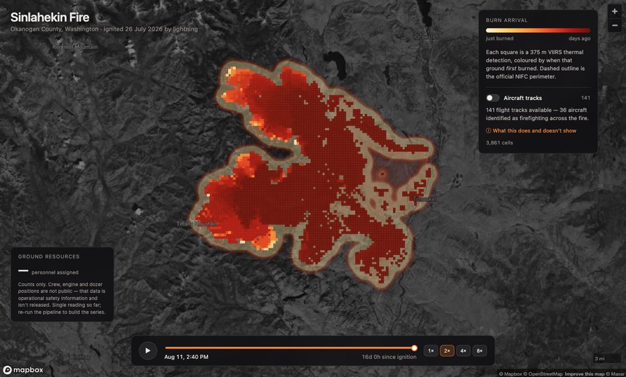 Sinlahekin Fire Progression screenshot